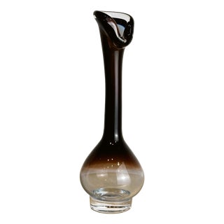 Vintage Vase by Nils Landberg for Orrefors, 1950s For Sale