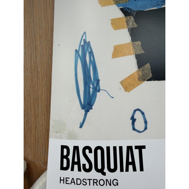 Untitled (Bust) Exhibition Poster from Jean Michel Basquiat, Denmark, 1984, in Very Good conditions. Designed from 2000