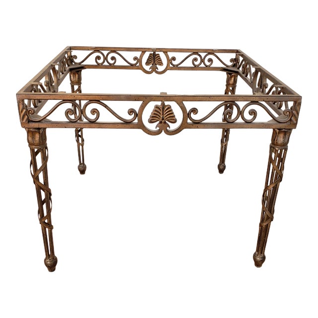 Drexel Heritage Vine Motif Side Table Base For Sale
