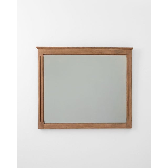 19th Century France Amber Wood Mirror For Sale - Image 4 of 8