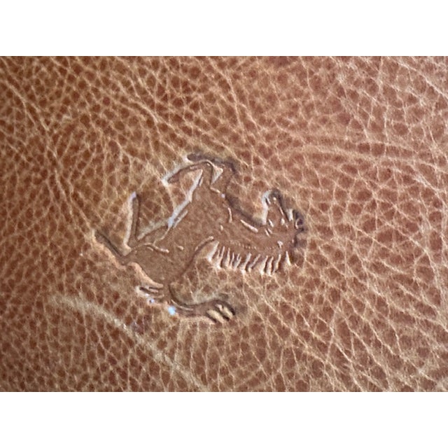 Vintage Leather Suitcase, 1950s For Sale - Image 4 of 15