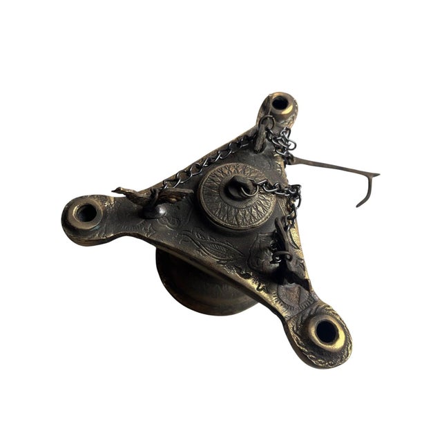 Bronze Hanging Incense Burner For Sale - Image 8 of 14