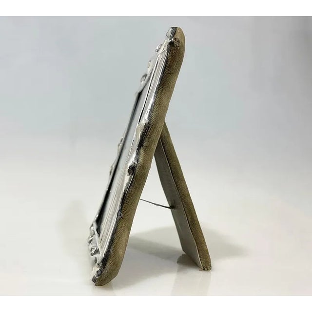 English Silver Rectangular Photo Picture Frame by E.J. Trevitt & Sons, 1915 For Sale - Image 6 of 7