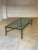 Christopher Chodoff “Etruscan” Bronze and Glass Coffee Table For Sale - Image 10 of 11