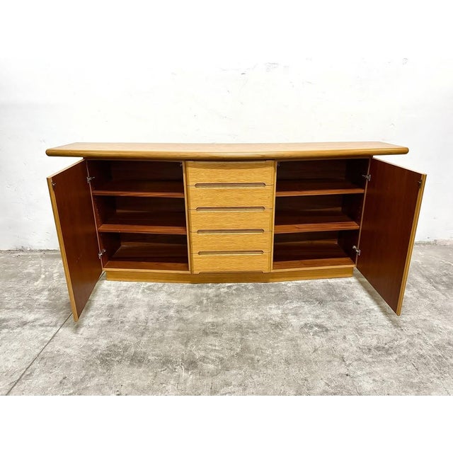 Danish skovby sideboard – light teak, nordic design, turn of the century extraordinary original danish sideboard by...
