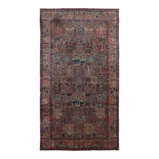 Antique Persian Kerman Rug, Grand Pictorial Garden Design - Rug & Kilim For Sale
