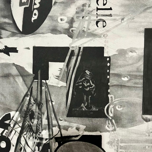 Contemporary David Salle, David Salle Photogravure Heliogravure "Lucky" Pictures Generation Signed Print, 1992 For Sale - Image 3 of 7