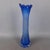 Modern Cobalt Blue and Transparent Spiral Murano Glass Vase, 1980s For Sale - Image 16 of 16