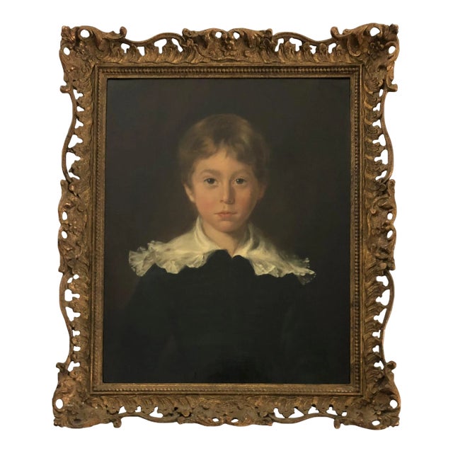 A Late 18th C. Portrait of a Young Boy, "Master John S Phillips" by Sir Martin Archer Shee For Sale