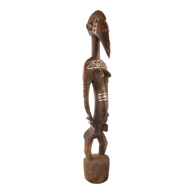 Early 20th Century Senufo Pounder Figure Côte d'Ivoire For Sale