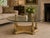 Wood Vintage Italian-Style Gilded Neoclassical Coffee Table For Sale - Image 7 of 7