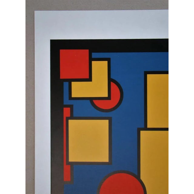 Constructive Composition Screen Print by Dirk Koning, 1970 For Sale - Image 11 of 12