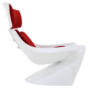 Fiberglass President Lounge Chair by Steen Ostergaard for Cado, Denmark, 1960s
