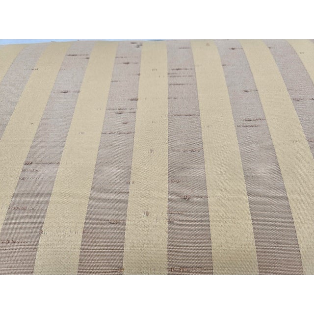 Beige Window Bench With Carved Apron and Barley Twist Side Rails For Sale - Image 12 of 12