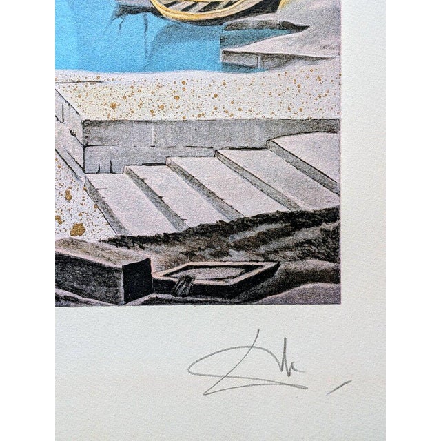 Salvador Dali, the Hand of Dali Removing the Golden Fleece, 1977, Lithograph & Pigment Print For Sale - Image 4 of 11