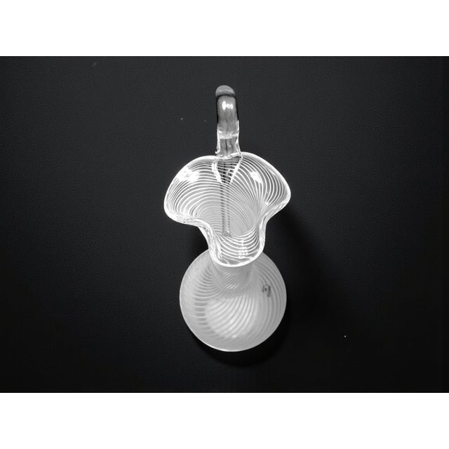 1970s Decorative Murano Glass Carafe from Salvadori Glassworks, 1970s For Sale - Image 5 of 9