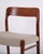Model 75 Dining Chairs in Teak by N.O. Møller, 1960s, Set of 6 For Sale - Image 6 of 12