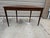 Council Federal Style Mahogany & Satinwood Demilune Console Table For Sale - Image 9 of 12