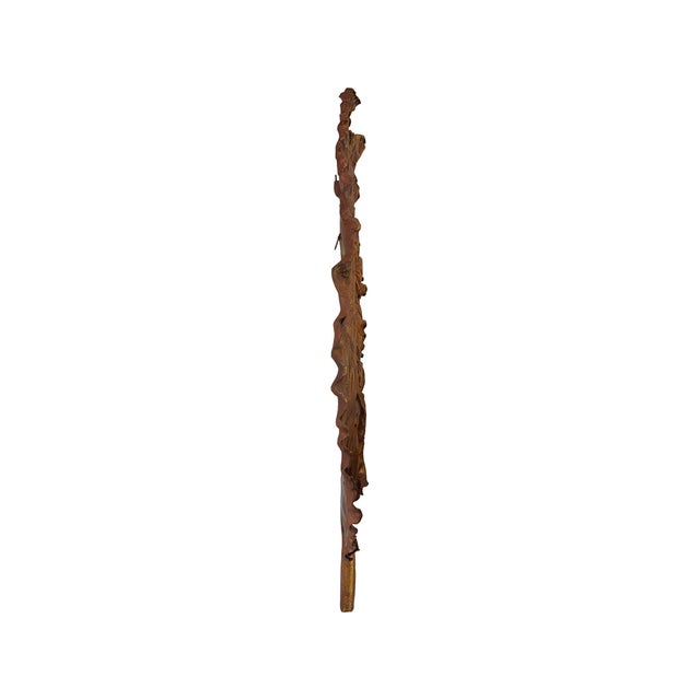 Gilded Canopy Leaf Wall Decor - Large For Sale In Chicago - Image 6 of 11