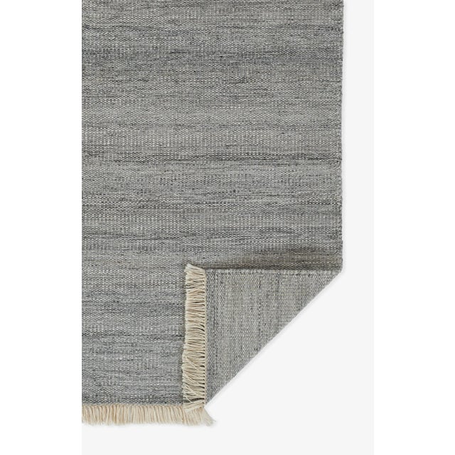 Momeni Cove Silver Hand Woven 2'3" X 8' Runner For Sale - Image 10 of 12