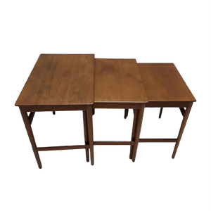 Teak Nesting Tables by Hans Wegner for Andreas Tuck, 1960s