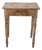 19th Century Natural Color Side Table in Rustic Fir Wood For Sale