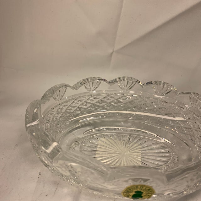 Waterford Waterford Crystal Miniature Oval Centerpiece Bowl - Pair For Sale - Image 4 of 6