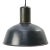 Vintage Industrial Blue Enamel Pendant Light For Sale - Image 6 of 6