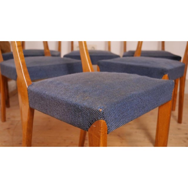 Wood Dining Chairs from Thonet, 1960s, Set of 6 For Sale - Image 7 of 18