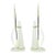 1970s Murano Glass Table Lamps - a Pair For Sale