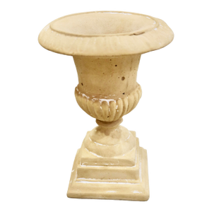 Mid-Century Cast Stone Grecian Urn Planter