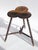 Antique Wooden Side Table with Bobbin Legs For Sale - Image 3 of 10