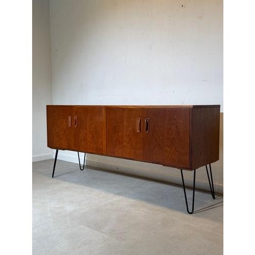 Wood Mid-Century Modern Teak Sideboard with Hairpin Legs from G-Plan For Sale - Image 7 of 7
