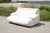 Vintage Sofa in Foam and White Fabric, 1970s For Sale - Image 14 of 14
