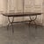 Country French Hand Forged Iron Dining Table With Antique Oak Top For Sale - Image 13 of 18