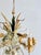 French Floral and Wheat Tole 6-Light Chandelier from Sofidis FlorArt, Late 20th Century For Sale - Image 6 of 18