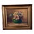 Vintage Original Floral Oil Painting, Signed Flower Art For Sale