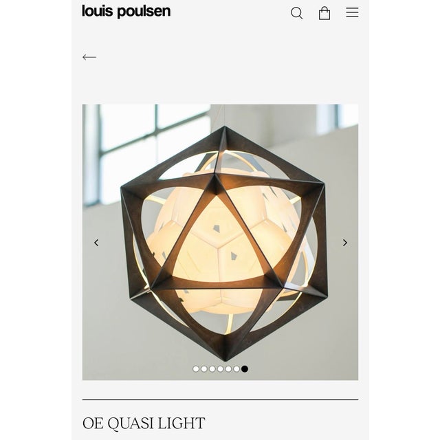 Louis Poulsen Louis Poulsen Oe Quasi Light For Sale - Image 4 of 4