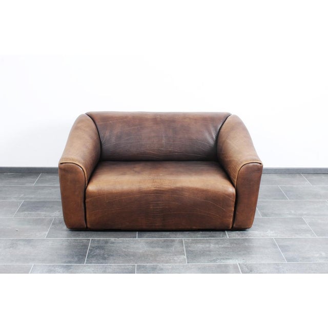 DS47 2-Seater Sofa in Leather from de Sede, 1970s For Sale - Image 18 of 18
