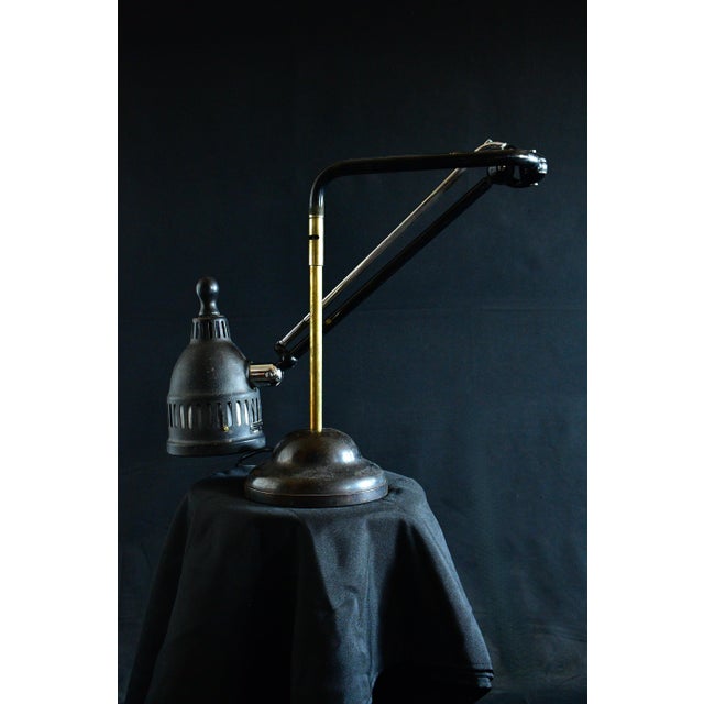1920s Ritter Dental Desk Lamp For Sale - Image 9 of 13