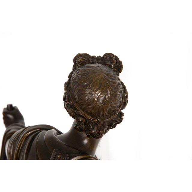 Fine Italian Grand Tour 19th Century Bronze Sculpture of Apollo Belvedere For Sale - Image 12 of 18