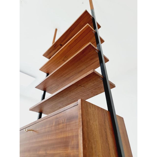Vintage Moduclar Danish Teak Room Divider, 1960s For Sale - Image 9 of 10