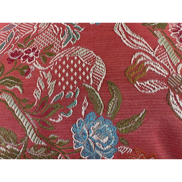 French Country Vintage Brunschwig & Fils French Country Brocade Pillows /Pair For Sale - Image 3 of 8