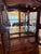 Traditional Traditional Ornate Carved Wood China Cabinet / Curio Display Hutch For Sale - Image 3 of 3