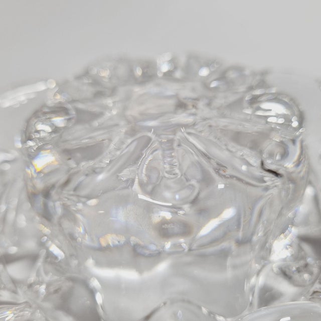 Kosta Boda Vintage Crystal Krinolin Ashtray by Göran Wärff for Kosta Boda, 1970s For Sale - Image 4 of 16