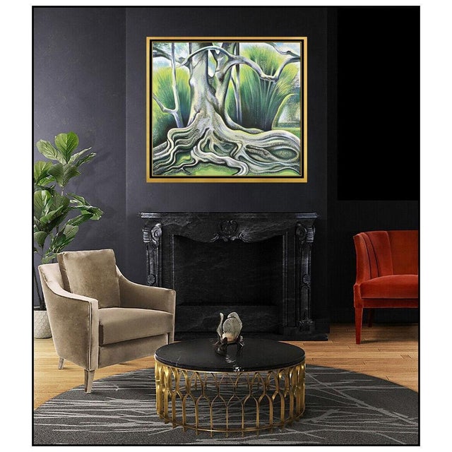 Message us to inquire about custom framing options! (Included for free with every purchase) The artwork here, "Bahamas",...