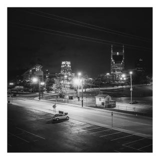 Morgan Silk, Parking Lot, Nashville, Tennessee, 2014, Black & White Photograph For Sale