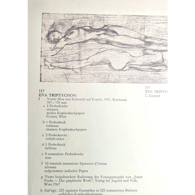 1960's Ernst Fuchs German-Language First Edition of "Der Graphische Werk" For Sale - Image 12 of 16