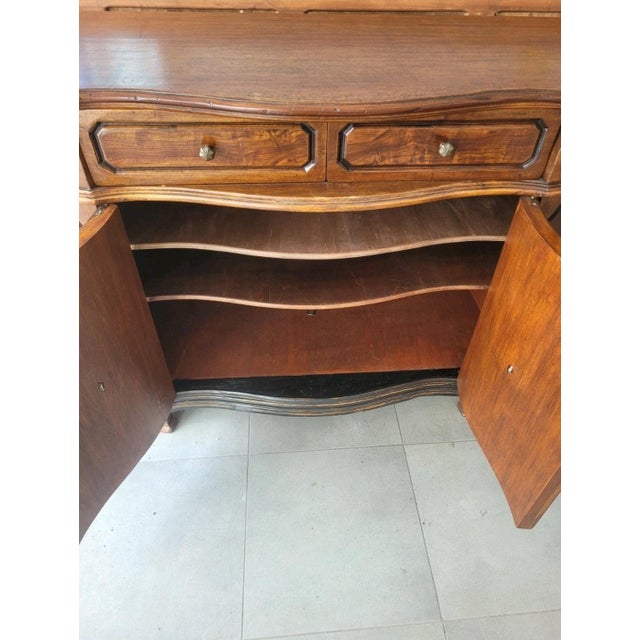 Italian Shaped Sideboard, 1950s For Sale - Image 11 of 13