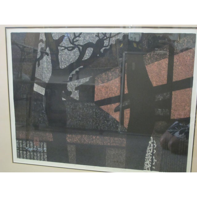 Kiyoshi Saito (Japanese, 1907-1997) woodblock print, 'Sumiya Kyoto A'. Titled, dated 1967, limited edition 43/75 in pencil...